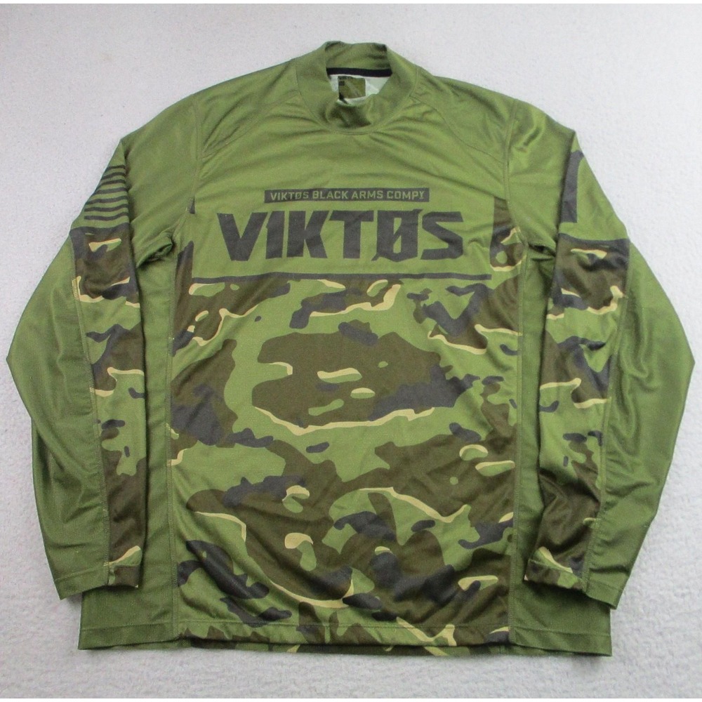 Viktos Shirt Mens XS Camo Range Trainer Sunblock‎ Jersey Long Sleeve Tactical